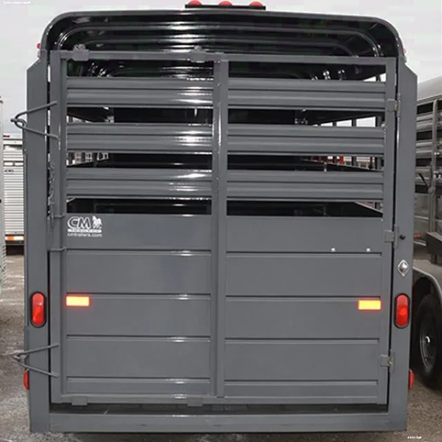Charcoal 16ft Bumper Pull Livestock