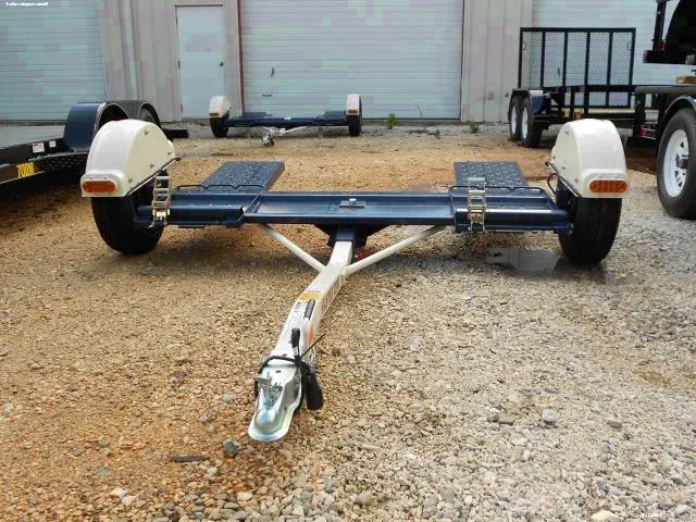 BLUE/WHITE SINGLE TOW DOLLY