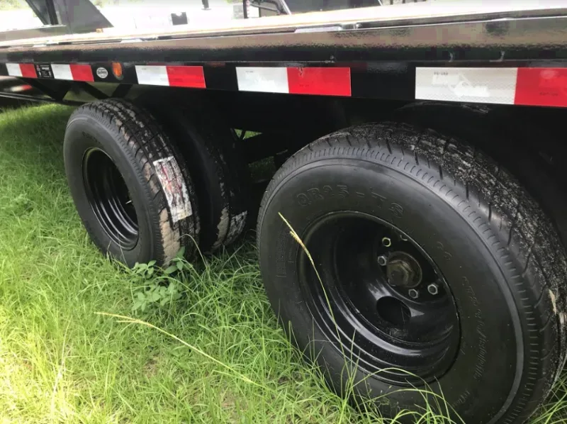 25FT Gooseneck Hauler Equipment Trailer w/Ramps