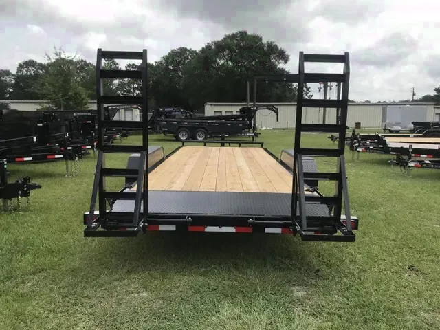 Bumper Pull 20ft Equipment Trailer 2-7000lb Axles