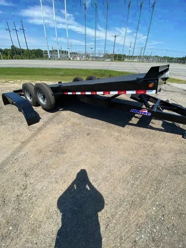 Hawke Trailers equipment 80x20 15k Hydraulic tilt deck Equipment Trailer