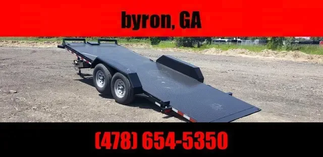 Hawke Trailers equipment 80x20 12k Hydraulic tilt deck Equipment Trailer