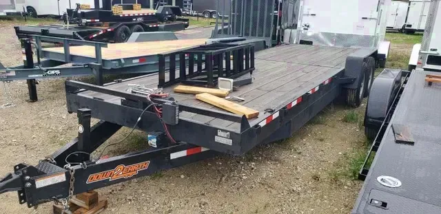 Down 2 Earth Trailers 82x24 14k Equipment Trailer