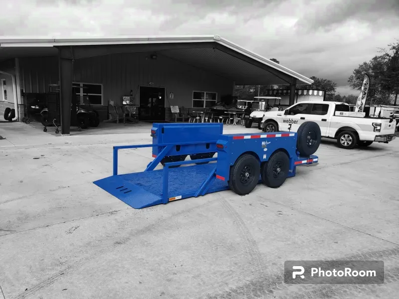 2024 Anderson HGL10614 Equipment Trailer 14ft
