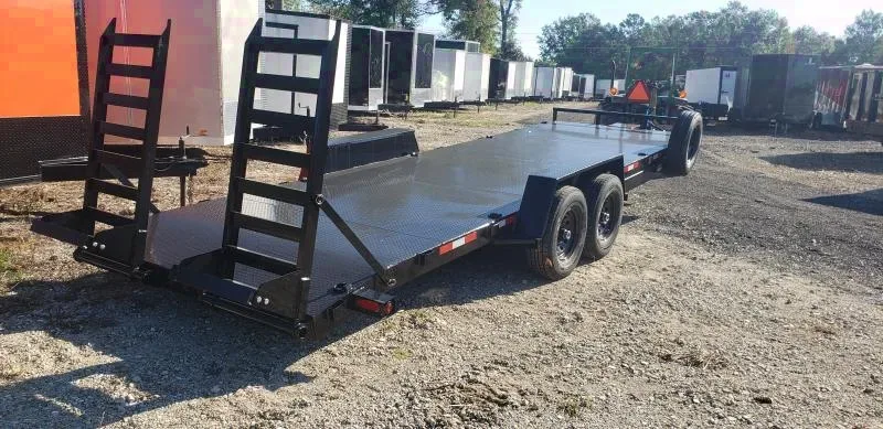 Trailers 82x24 14k equipment bobcat trailer