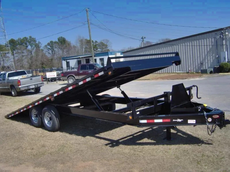 2025 Down 2 Earth 8.5x22 Power Tilt Equipment Trailer