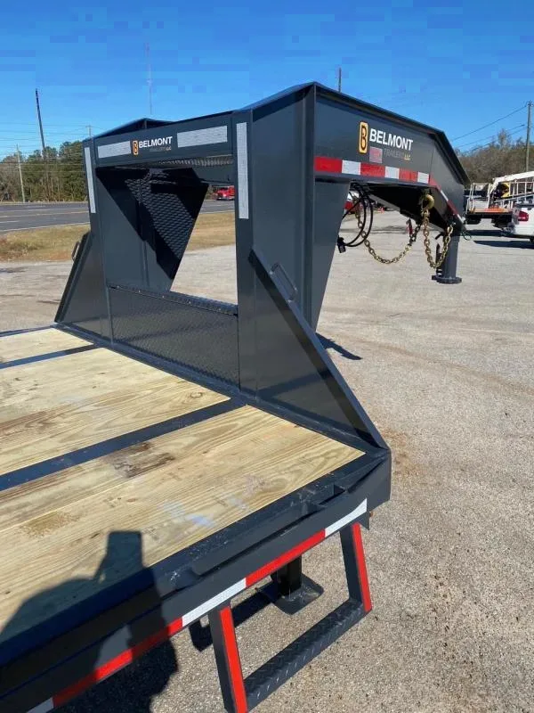 2025 Belmont 8.5x30 Deckover Equipment Trailer - Gooseneck, 20k GVWR