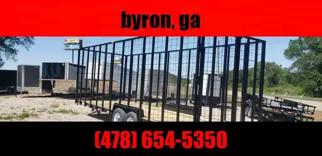 2025 Superior Trailers 8x26 Low Profile Hay/Pinestraw Trailer