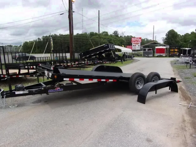 2025 Hawke 82x20 10k Hydraulic Tilt Deck Equipment Trailer