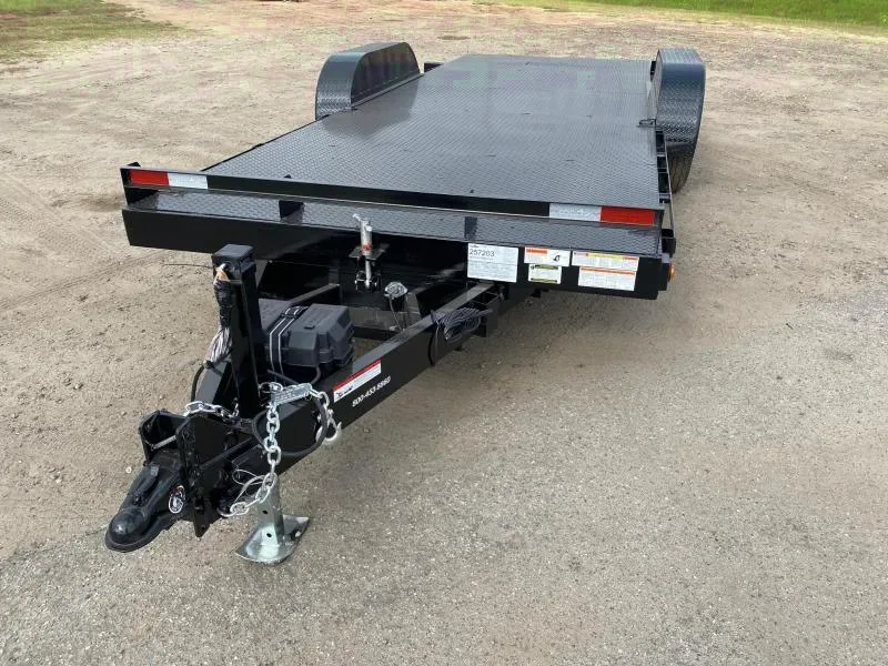 Robust 2025 Hawke 82x20 12k Hydraulic Tilt Deck Equipment Trailer