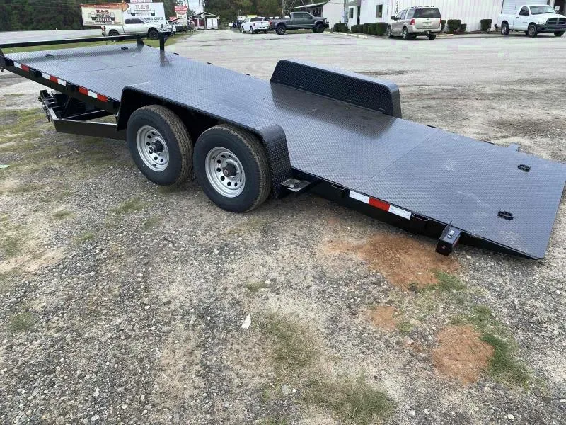 2025 Down 2 Earth 82x20 10K Power Tilt Steel Deck Trailer