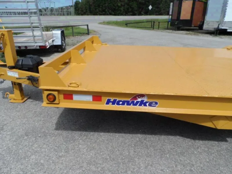 2025 Hawke 82x20 12K Hydraulic Tilt Deck Equipment Trailer