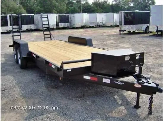 2025 Down 2 Earth 82x20 7K Equipment Trailer for Sale