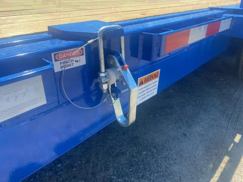 2025 Midsota 82x22 Blue Tilt Equipment Trailer
