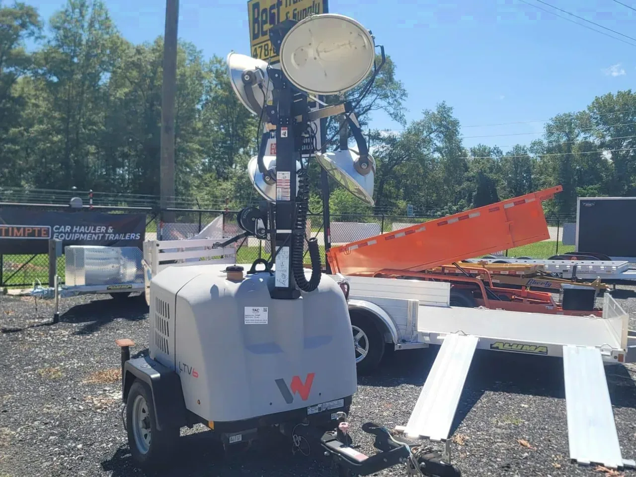 Generator Light 2017 X Wacker wasker generator tower light Generator Light-tower light