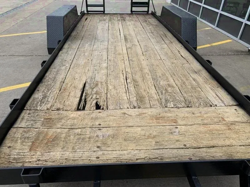 USED Winston 18 ft Low Profile Skid Steer Equipment Trailer - Bowling Green, KY