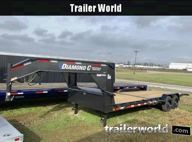 Exclusive Offer: 2023 Diamond C HDT-24 Gooseneck 10-Ton Tilt-Bed Trailer