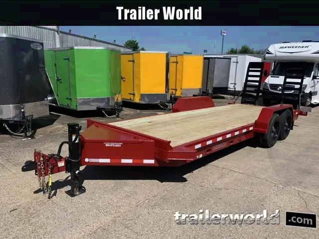 2025 Midsota ST-20 Equipment Skid Steer Trailer 6.5x20 - Tandem Axle