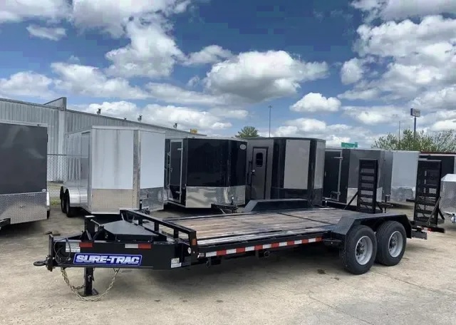 2025 Sure-Trac 20' 20K Beam Equipment Trailer - Serious Offers Welcome