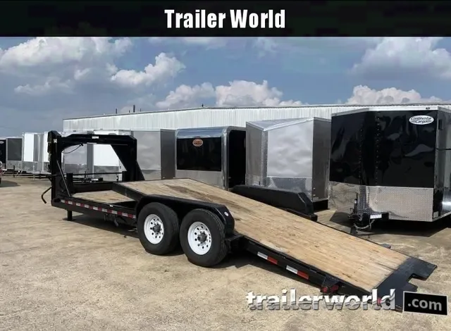 Pre-Owned 2017 Big Tex 6.5x22 Gooseneck Tilt Equipment Trailer - Submit Your Bid!