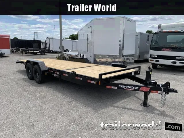 2022 Liberty 6.5x22 Heavy-Duty Tandem Axle Equipment Trailer