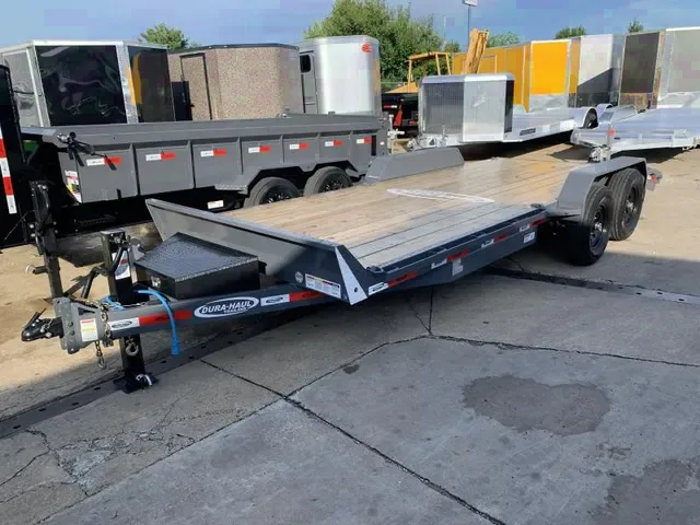 2025 7x20 Dovetail Equipment Trailer – Bumper Pull, Tandem Axle