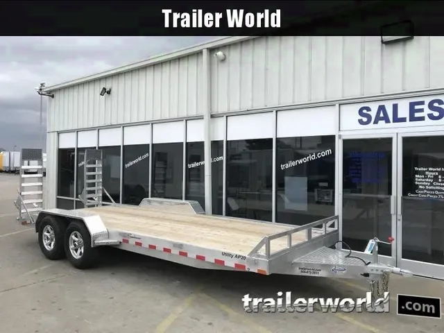2025 Sundowner 7x20 Aluminum Equipment Trailer – Heavy-Duty Performance