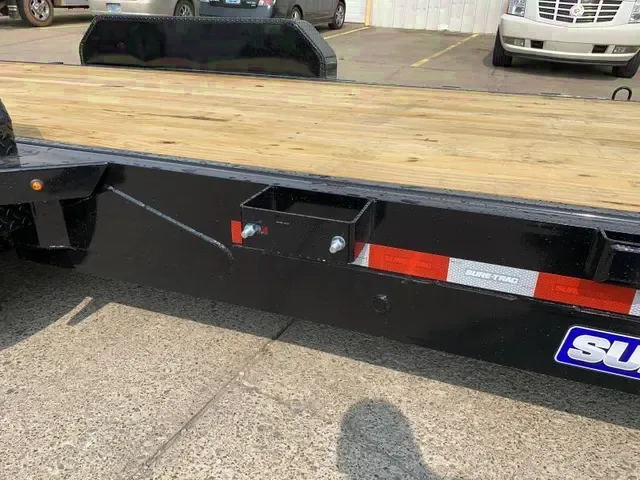New 2025 Sure-Trac 7x22 Tilt Bed 14K Equipment Trailer - Black