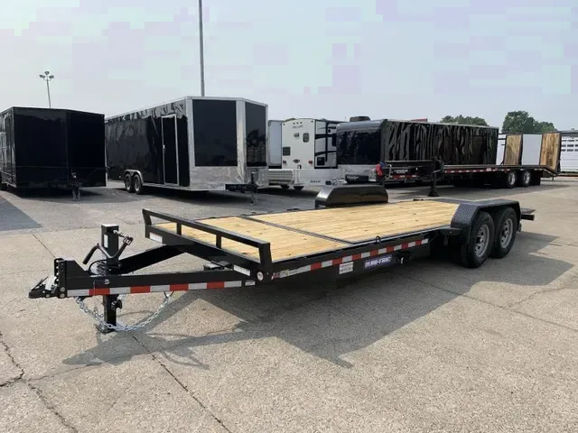 Ready for Work: 2025 Sure-Trac 7x22 Equipment Hauling Trailer with Tilt Bed