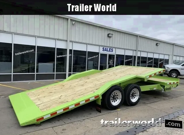 2025 Midsota TBWB-22 Wide Body Split Deck Tilt Trailer - Your Price!