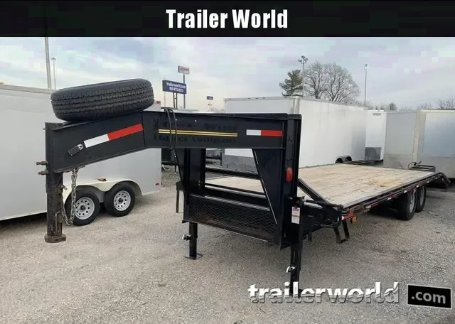 USED Lone Wolf Gooseneck Flatbed Trailer 8.5x20 - Bowling Green, KY