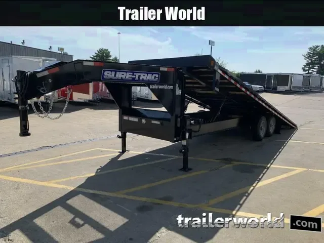 2025 Sure-Trac 8.5x22 Deckover Power Tilt Gooseneck Trailer - Bowling Green, KY