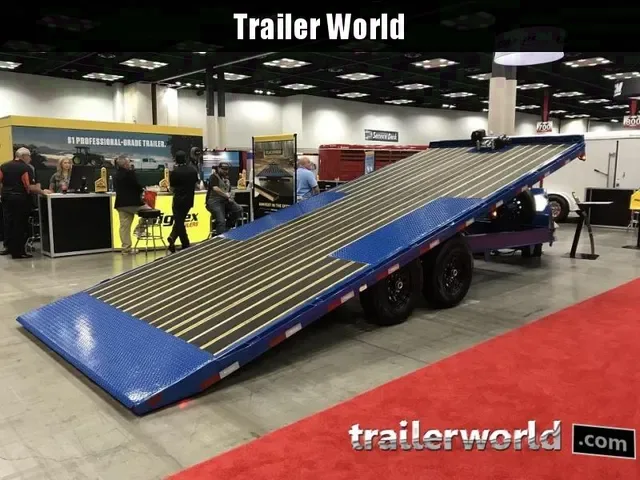Premium 2022 Big Tex 14OT-22 Hydraulic Tiltbed Equipment Trailer