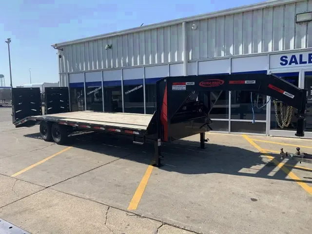 2022 Dura-Haul GN 8.5 X 25' (20+5) (2) 7K AXLES Equipment Trailer