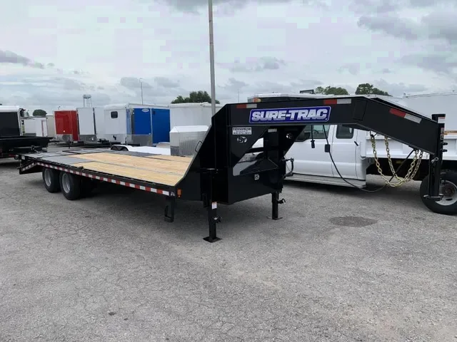Make an Offer: 2025 Sure-Trac 8.5x25 Gooseneck Deckover – Premium Heavy Duty