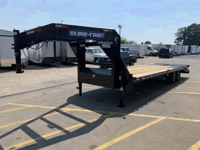 2025 Sure-Trac 8.5x25 Heavy-Duty Gooseneck Equipment Trailer – Inquire for Offers!