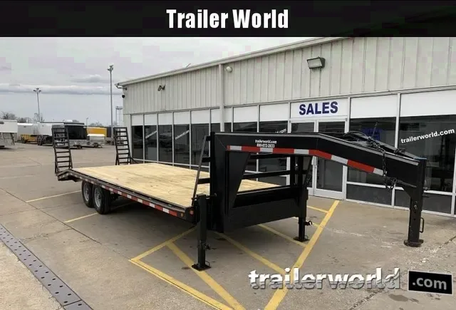 2025 Better Built 7-Ton Gooseneck Flatbed Trailer 8.5x25