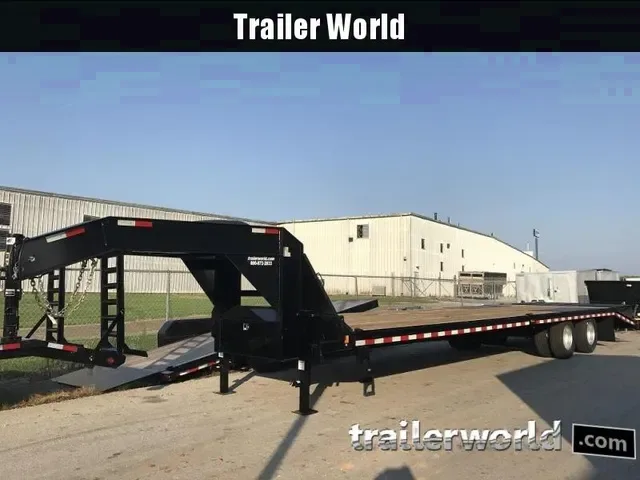 2025 Sure-Trac 28' Low Profile Deckover Gooseneck Trailer