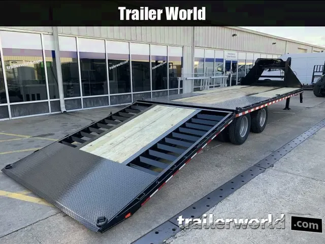 2025 Sure-Trac 8.5x30 Heavy Duty Gooseneck Hydraulic Beavertail Deckover
