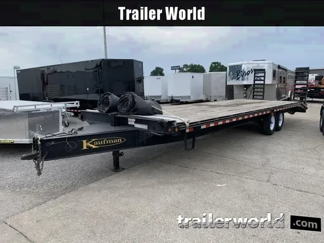 2023 Kaufman P-DLX 8.5x30 Equipment Trailer – Submit Your Offer