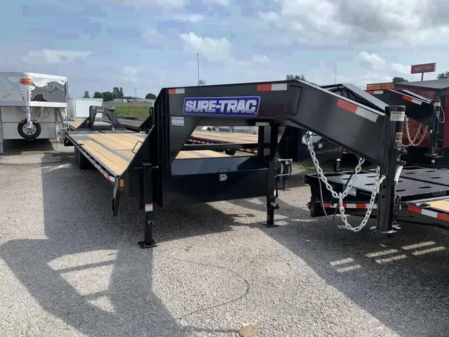 2025 Sure-Trac 8.5x30 Heavy Duty Low Profile Gooseneck Trailer