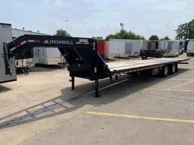2023 Iron Bull 8.5x32 Gooseneck Equipment Trailer - Submit Your Bid