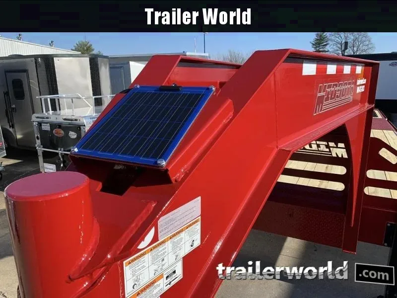 2025 Midsota 8.5x32 Hydraulic Dovetail Gooseneck Flatbed Trailer