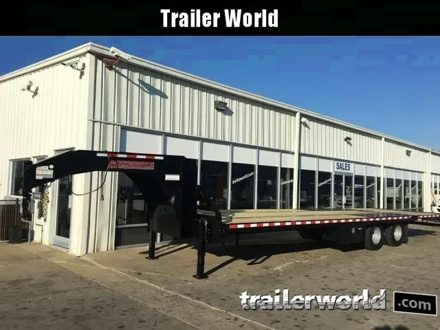 2025 Midsota FBGN 32' Hydraulic Dovetail Gooseneck Flatbed Trailer