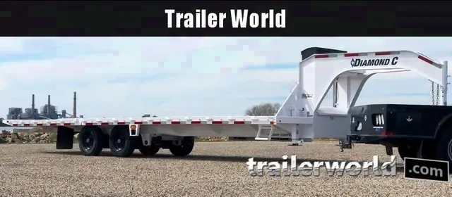 2022 Diamond C FMAX210SS 32' Hydraulic Dovetail Gooseneck Trailer - Inquire Today