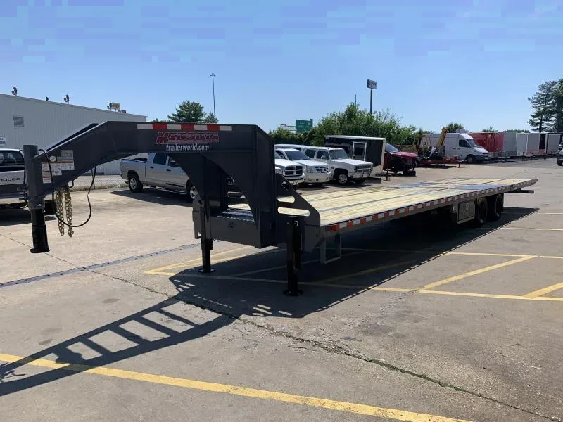 2025 Midsota 8.5x36 Hydraulic Dovetail Flatbed Gooseneck Trailer