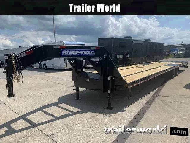 Make an Offer: 2025 Sure-Trac 8.5x40 Heavy Duty Gooseneck Deckover with Disc Brakes