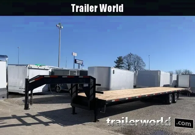 2006 JC Mfg, Inc. 40' Gooseneck Equipment Trailer - 10 Ton