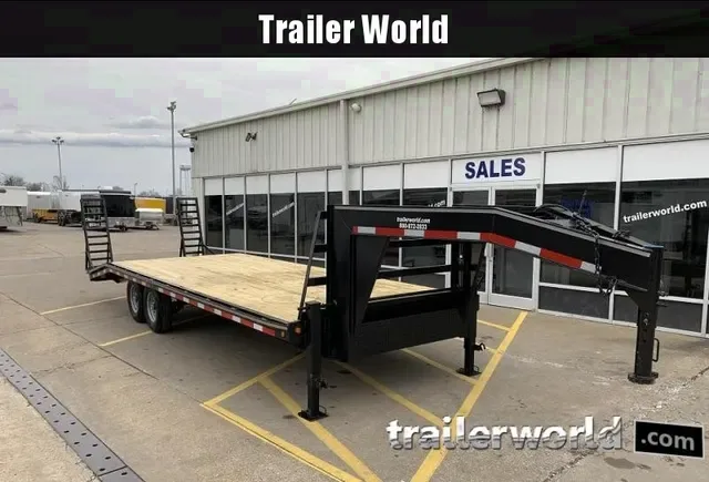 Make Offer: 2025 Better Built 8x20 Gooseneck Flatbed Trailer