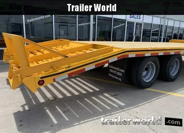 Heavy-Duty Hauling: 2025 Better Built 8x25 10 Ton Pintle Hitch Equipment Trailer